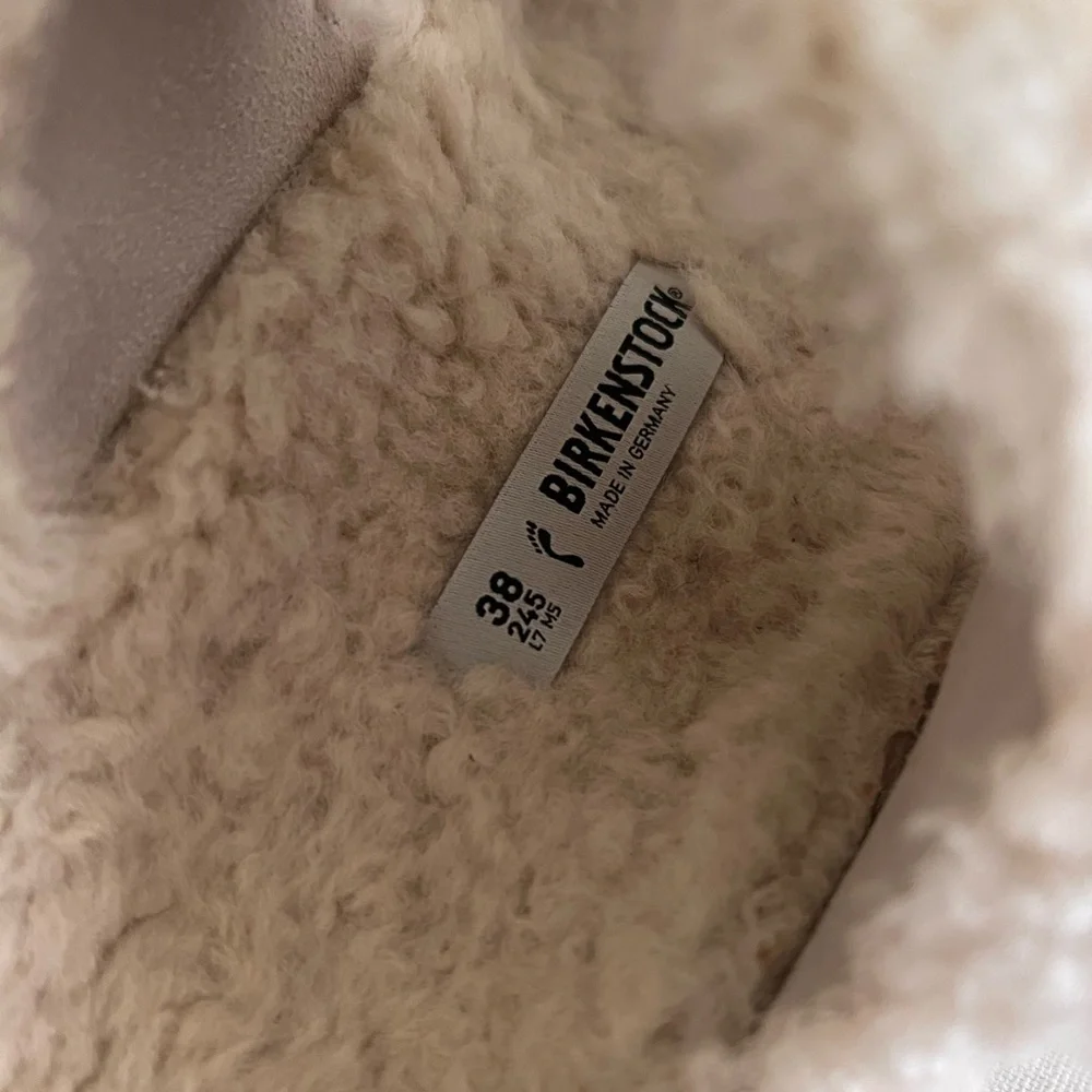 Birkenstock Arizona Big Buckle Teddy sandals - Picture 3 of 6
